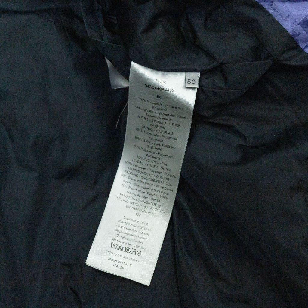 Oblique Logo Puffer Jacket